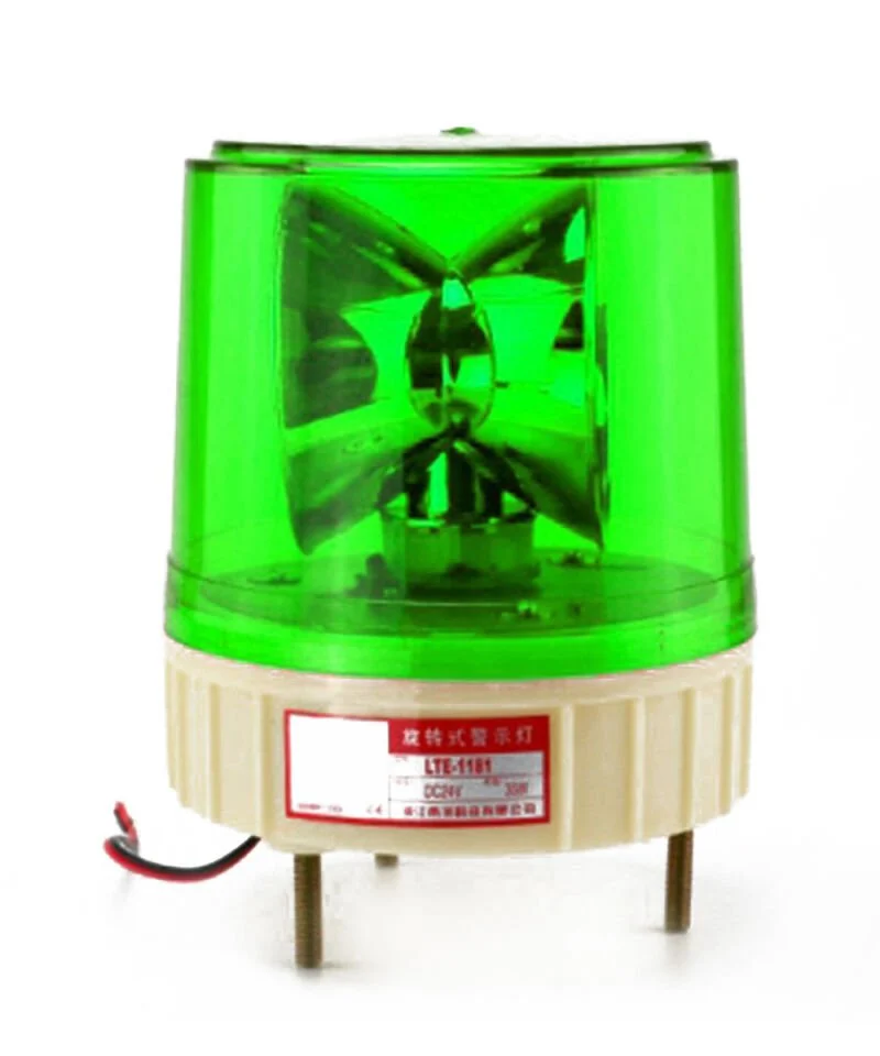 Döner Lamba D165 24VDC Yeşil MRR-35173