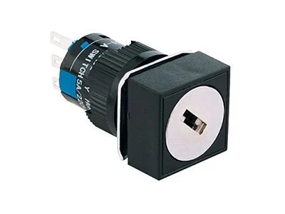 D16 Buton Anahtarlı 2CO 0-1 Kare MBT-60222