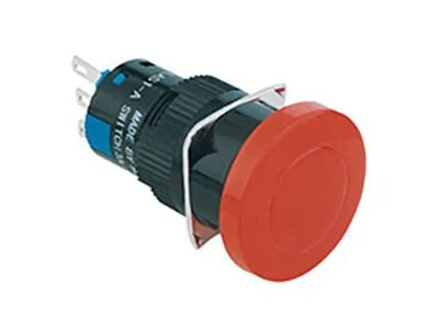 D16 Buton Mantar Yuvarlak Yaylı 2CO Kırmızı MBT-77142