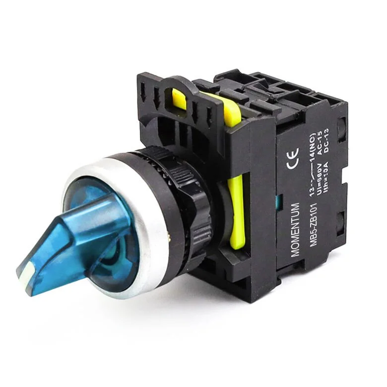 D22 Buton Mandal Led Mavi 0-1 NO MB5-EK761