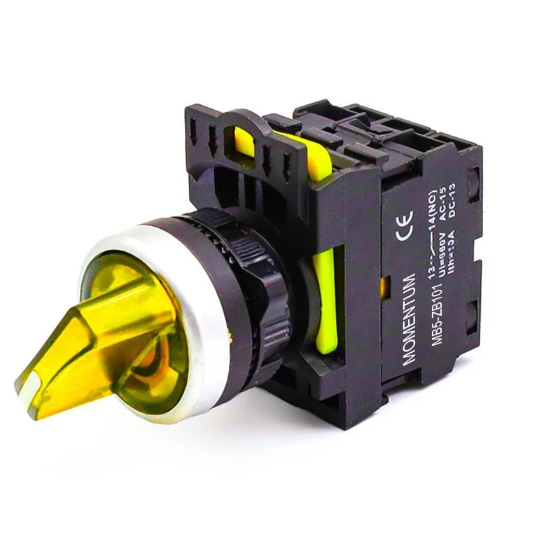 D22 Buton Mandal Led Sarı 1-0-2 2NO MB5-ET751