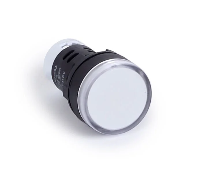 22mm Led Sinyal Lambası 230VAC Beyaz MB3-EV916