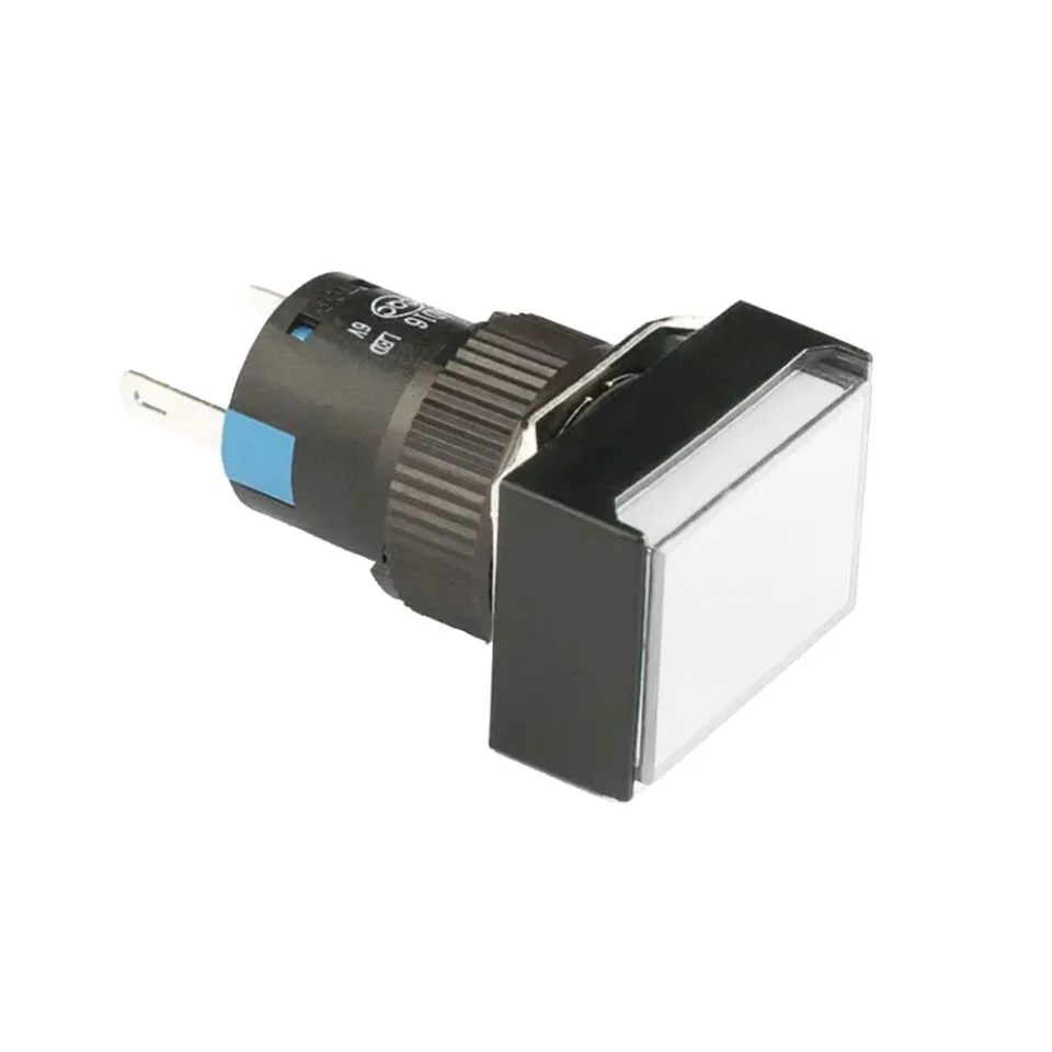 D16 Sinyal Led 24V Dikdörtgen Beyaz MBT-17310
