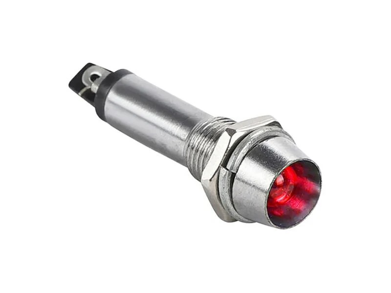 8mm Sinyal Lambası 24VDC Kırmızı MBS-35874